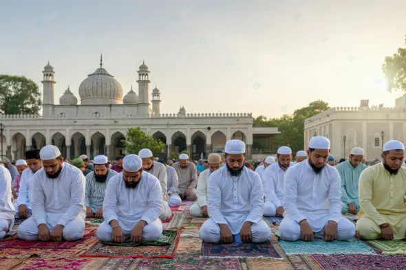 Enhanced Eid Prayer at Historic Mosque