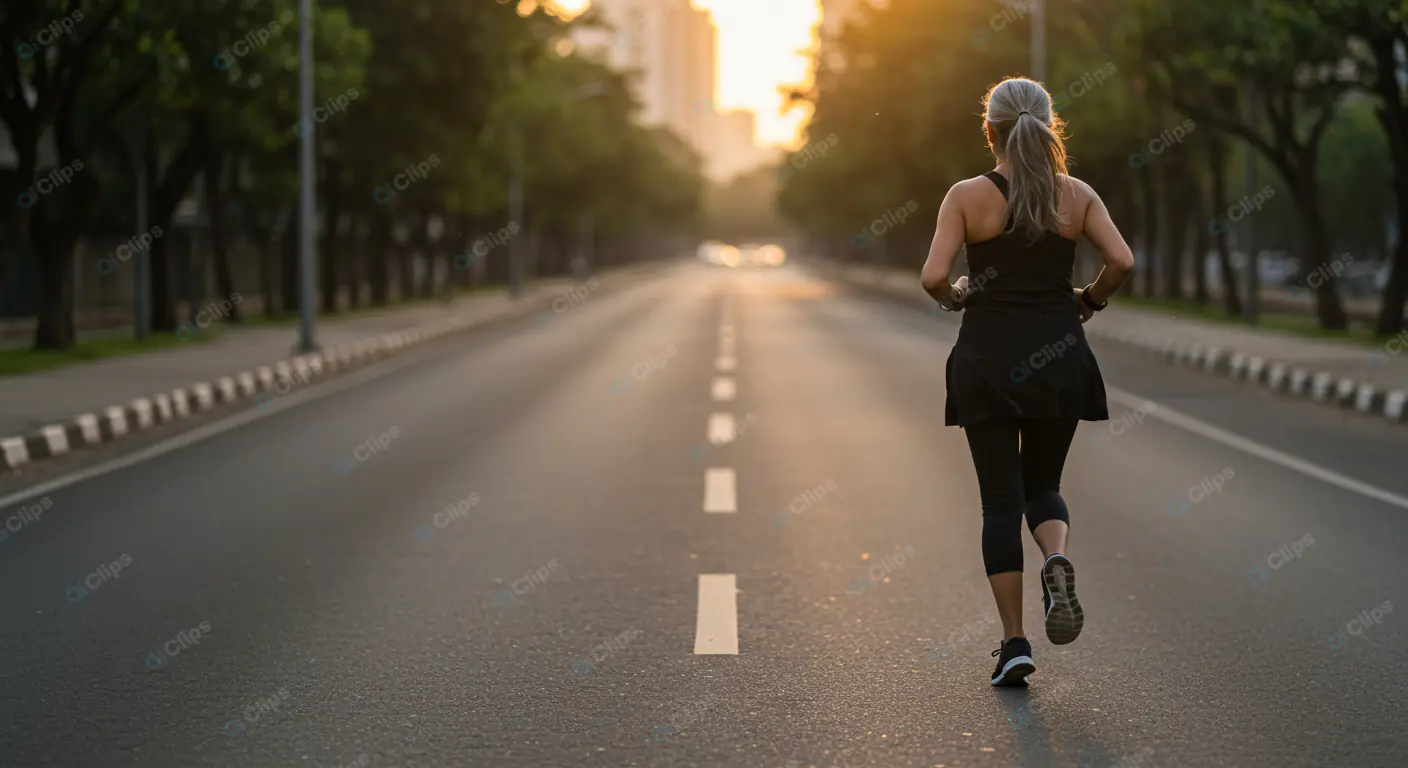 Urban Sunrise Runner