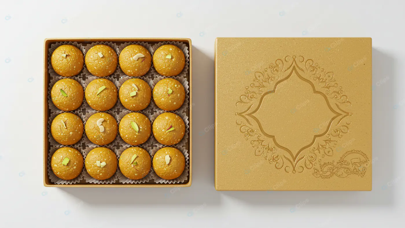 Exquisite Indian Sweets Gift Box