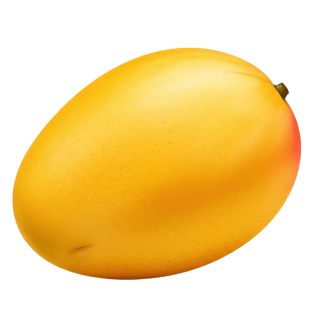 Fresh Kesar Mango with Golden-Yellow Hue