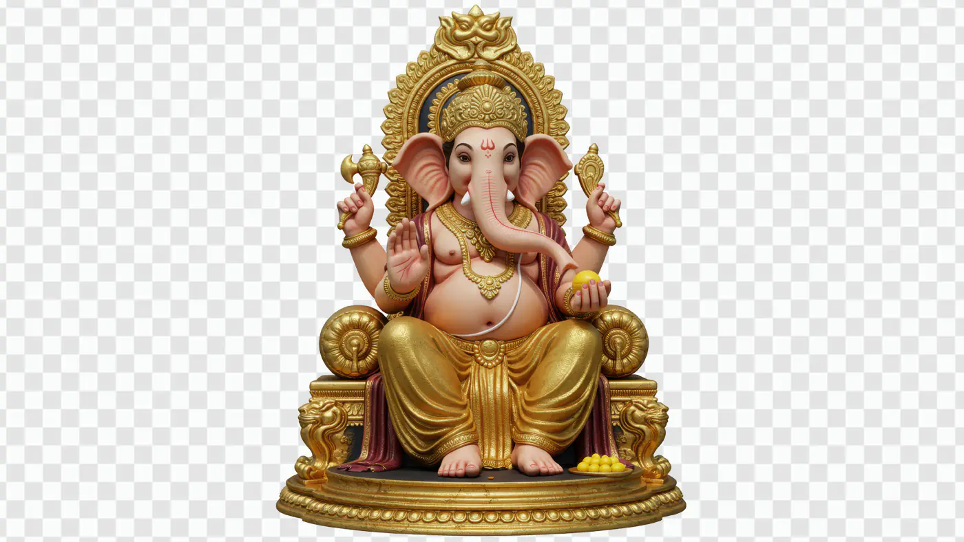 Majestic Ganesha Statue