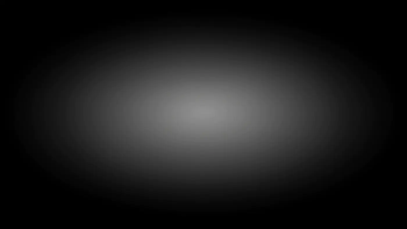 Vignette Light Overlay with Soft Focus Glow