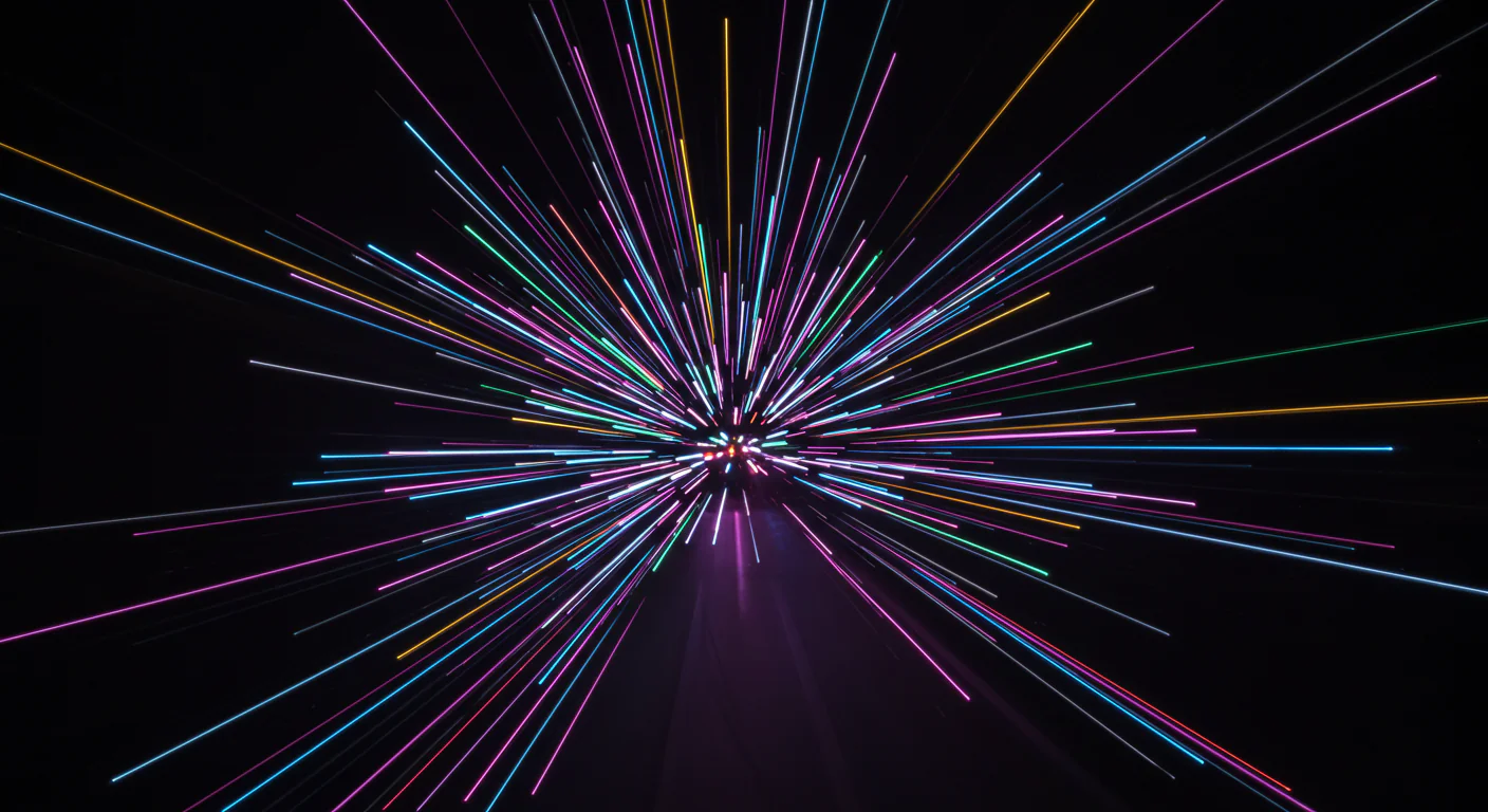 Radiant Neon Burst Texture