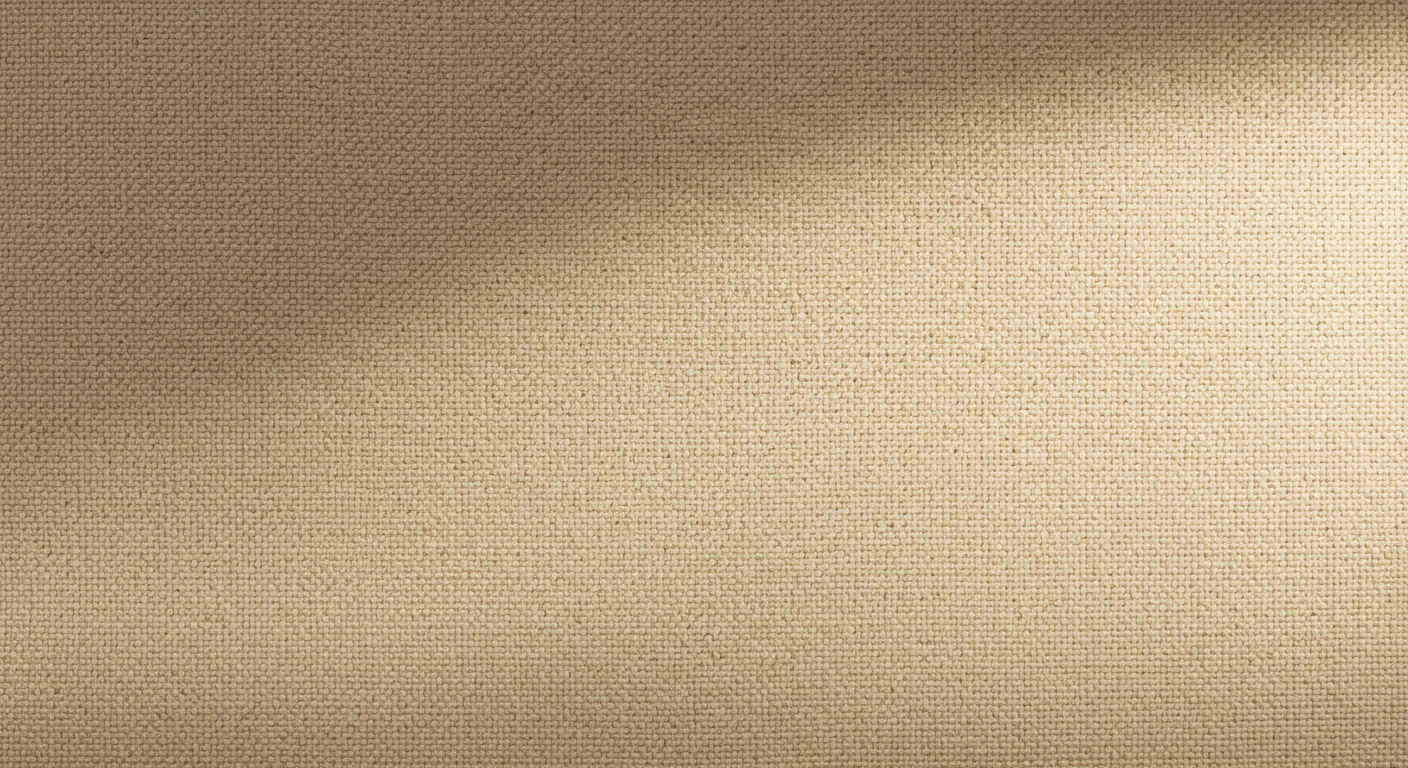 Neutral Beige Canvas Fabric Texture for Backgrounds