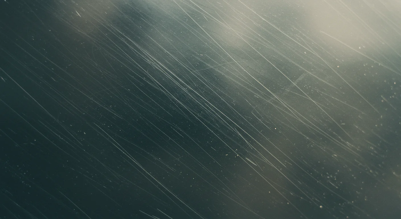 High-Resolution Scratched Glass Texture