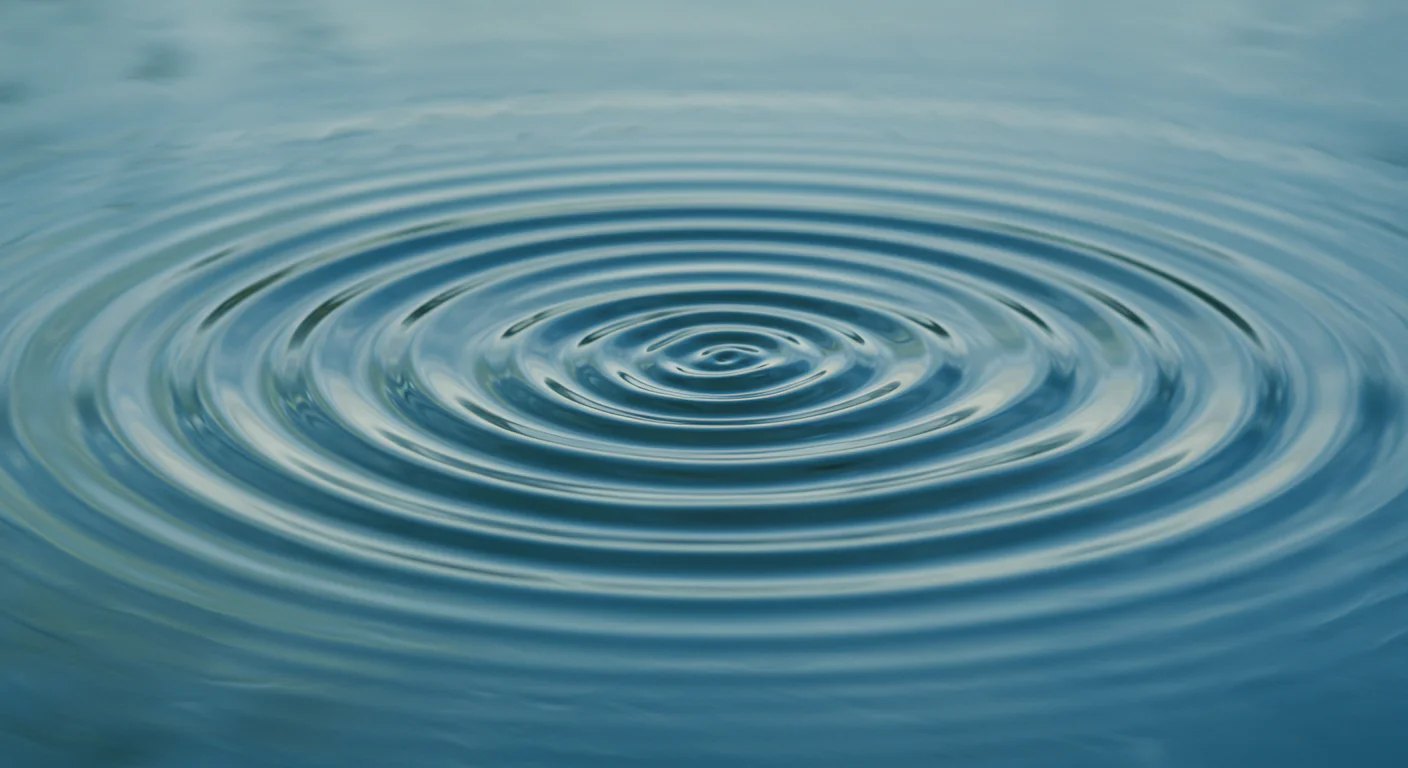 Natural Water Ripple Texture in Soft Blue-Green Tones