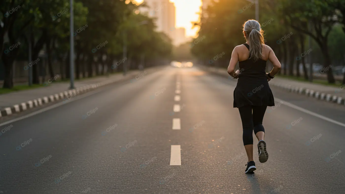 Urban Sunrise Runner