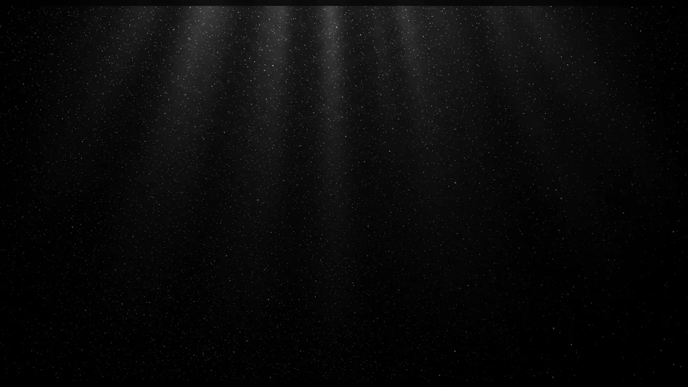 Light Beams with Floating Dust