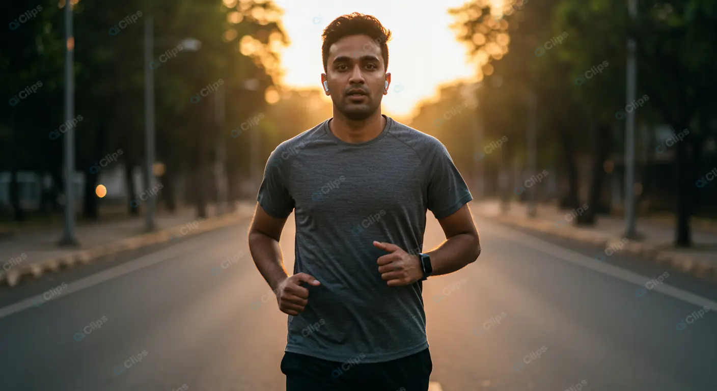 Determined Dawn Runner