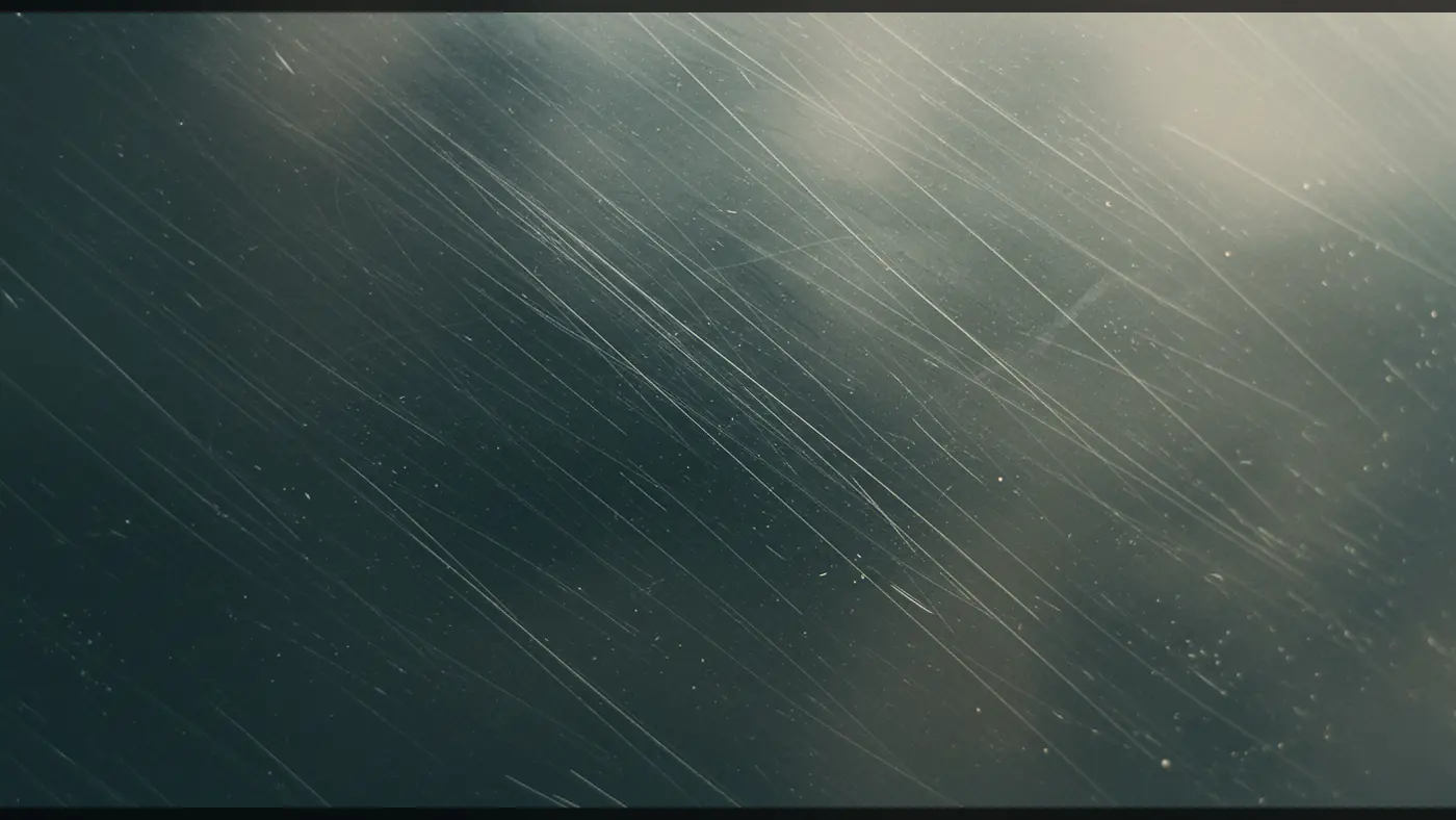 High-Resolution Scratched Glass Texture