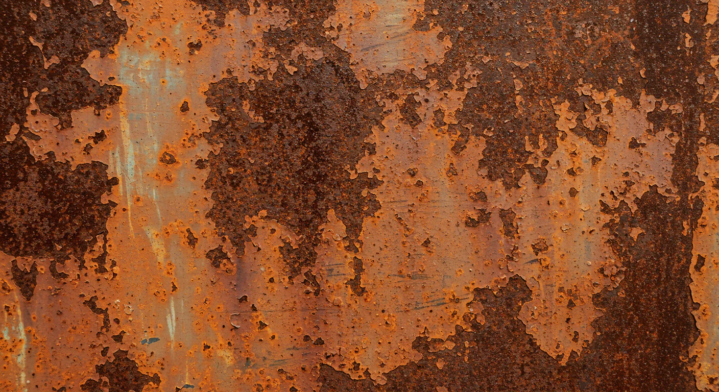 High-Resolution Corroded Metal Texture