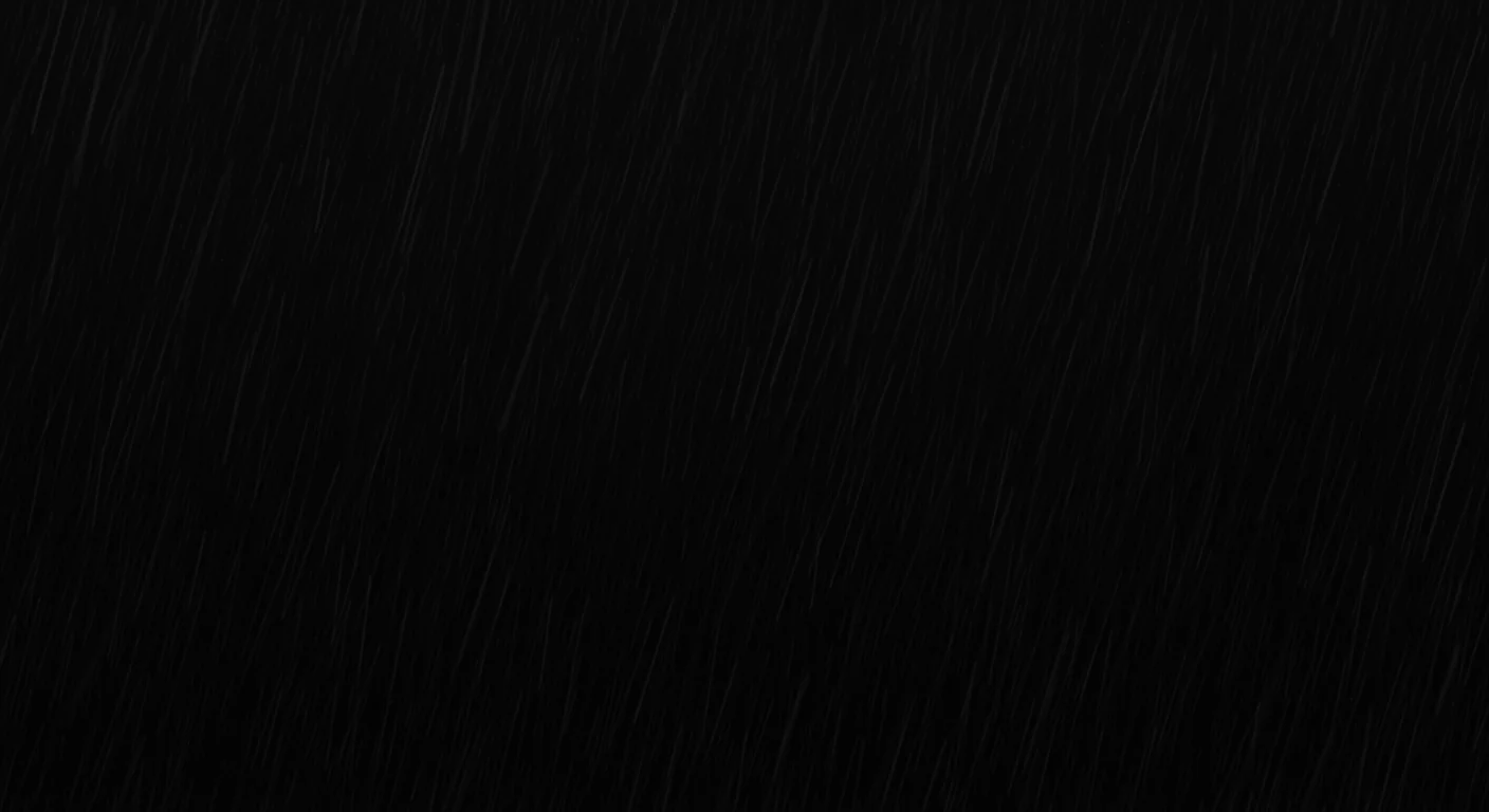 Diagonal Rainfall Texture on Black Background