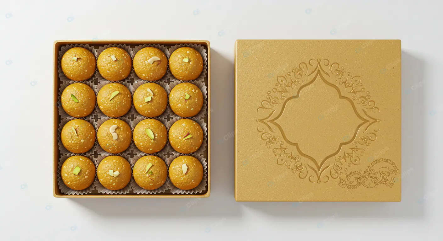 Exquisite Indian Sweets Gift Box