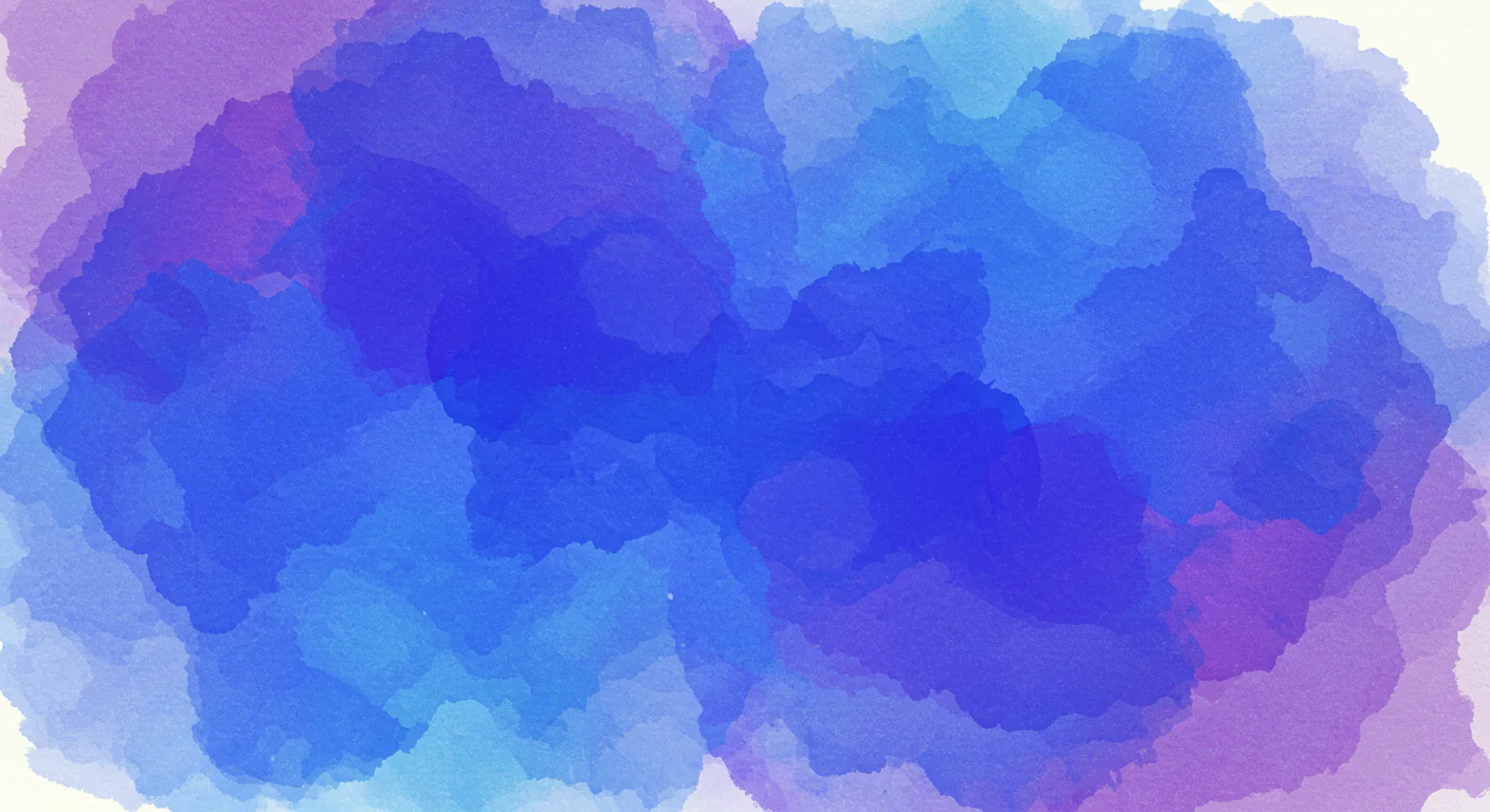 Blue Purple Watercolor Wash Texture Abstract Artistic Background