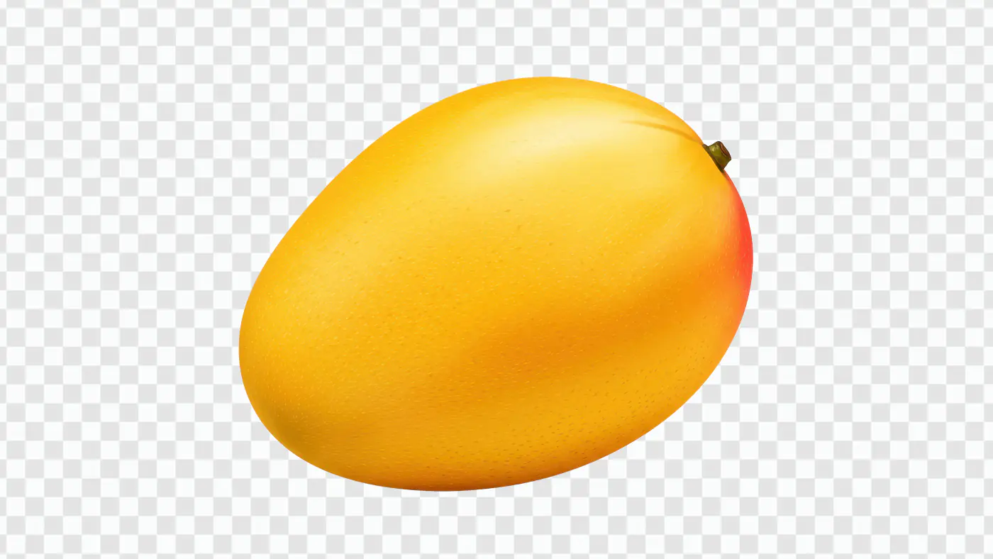 Fresh Alphonso Mango with Golden Yellow Skin