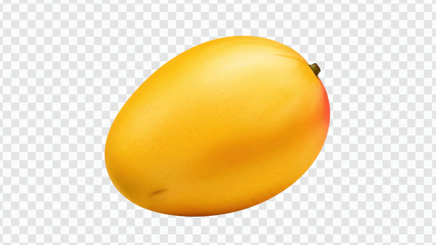 Fresh Kesar Mango with Golden-Yellow Hue