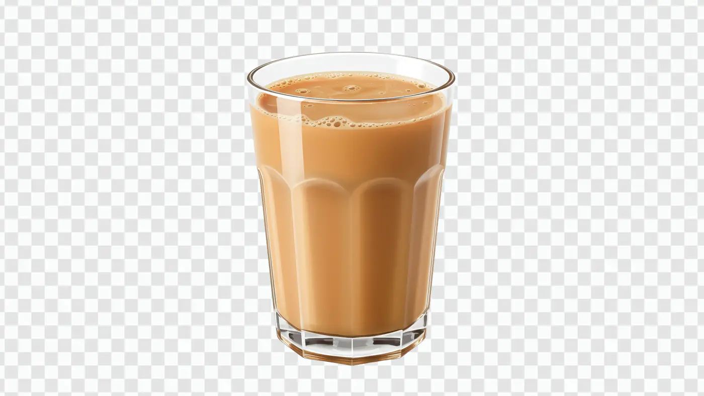 Indian Chai Glass PNG – Cutting Tea Transparent Vector Image