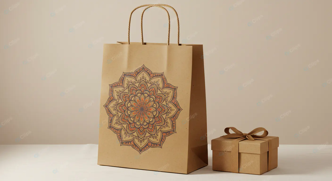 Mandala Eco-Gift Packaging