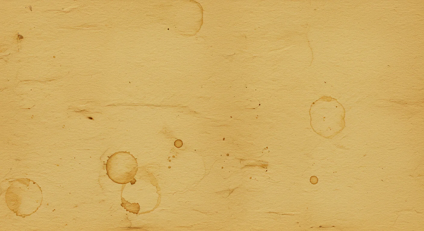Vintage Coffee-Stained Paper Texture Grunge Background