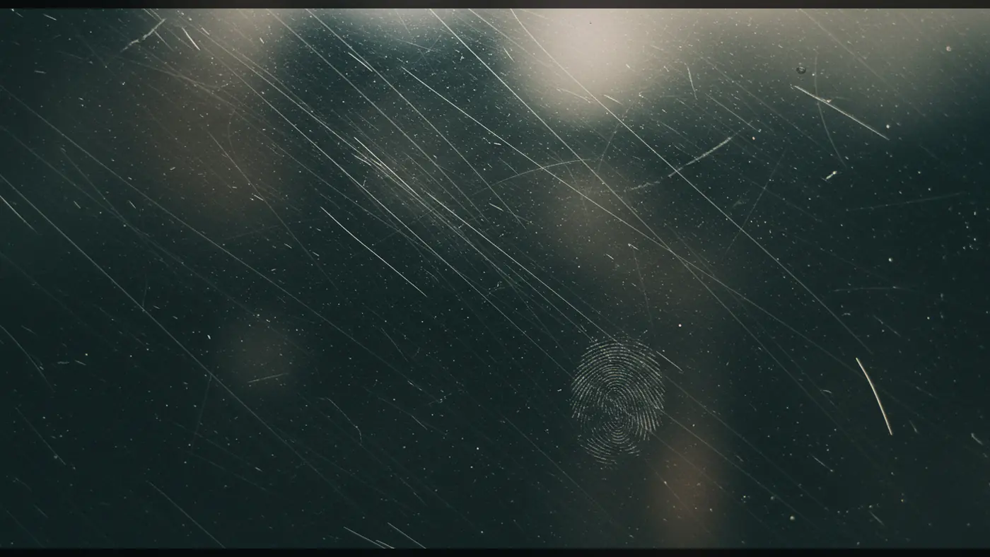 Realistic Scratched Glass Texture