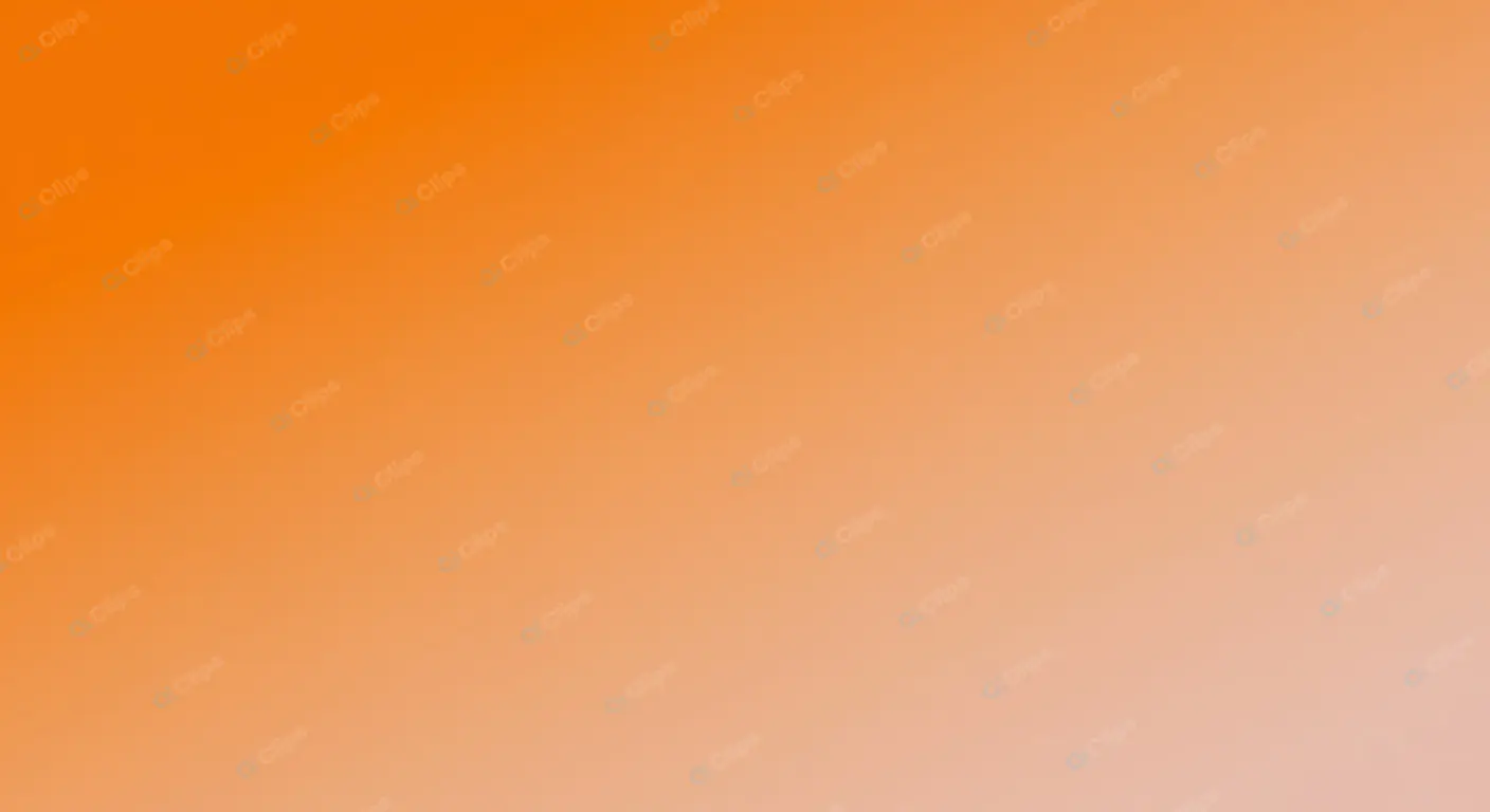 Vibrant Orange Gradient Background