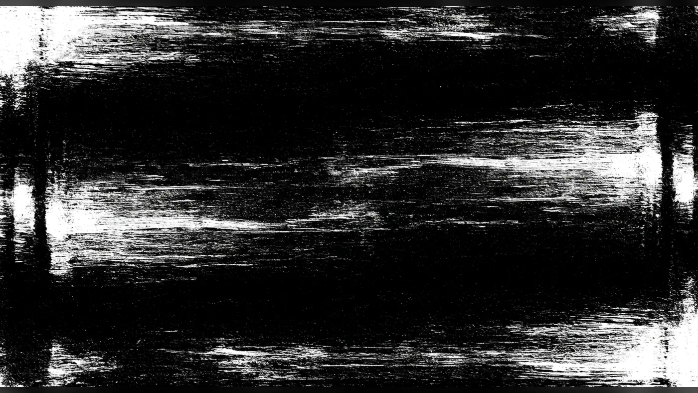 Abstract Grunge Black and White Brush Texture Background