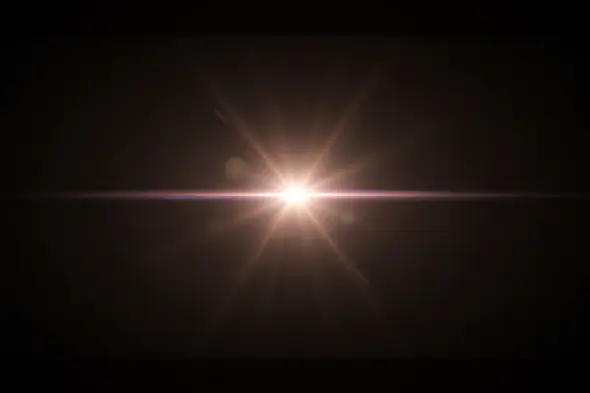 Dust Particle Texture with Spotlight Rays for Cinematic Overlays