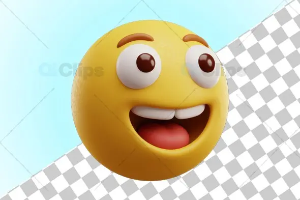 Playful Tongue-Out 3D Emoji