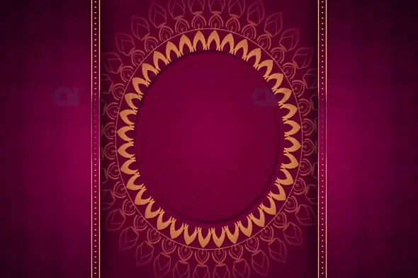 Elegant Mandala Design Motion Background