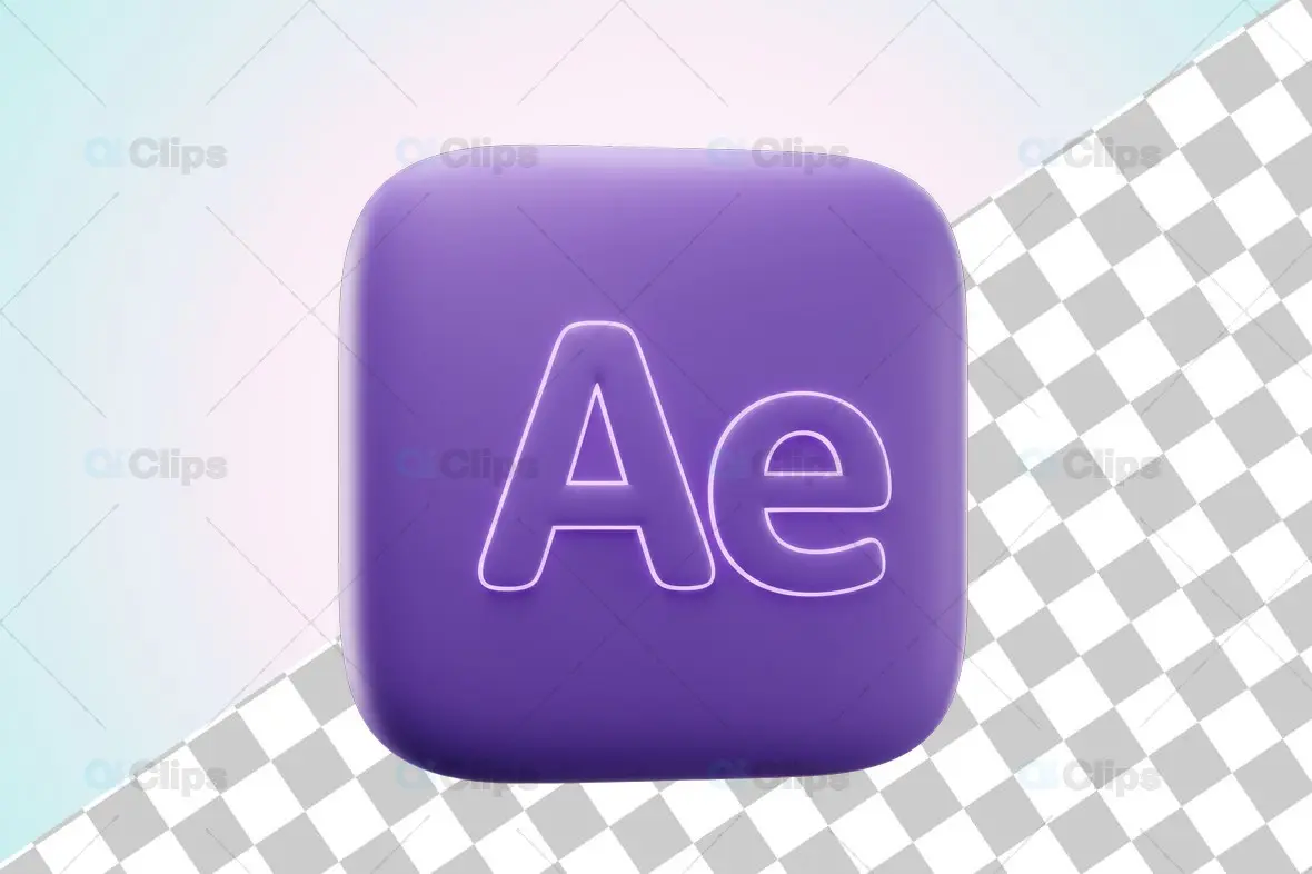 3D After Effects Icon