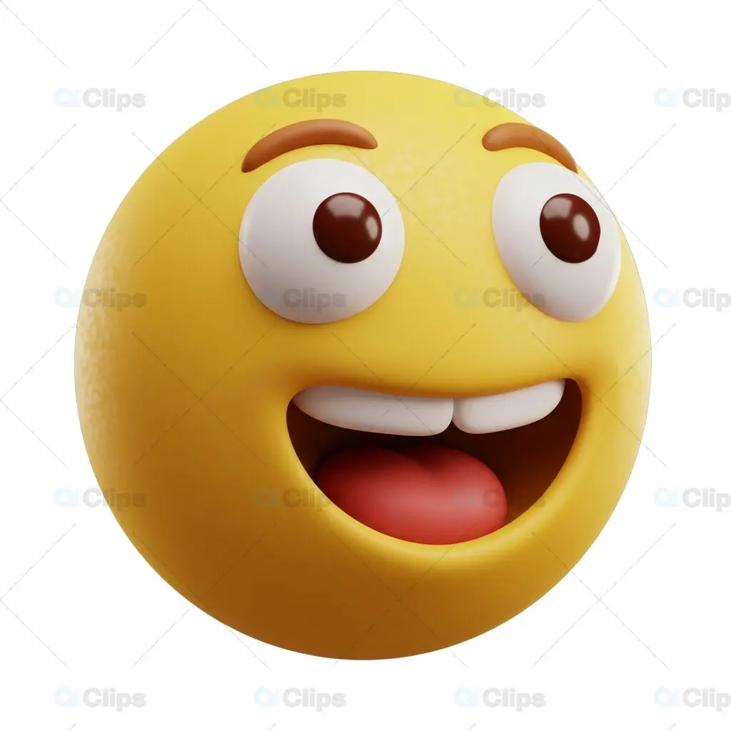 Playful Tongue-Out 3D Emoji