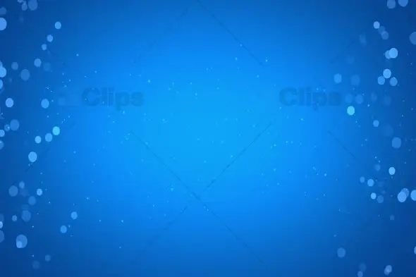 Soft Blue Bokeh Light Particle Background