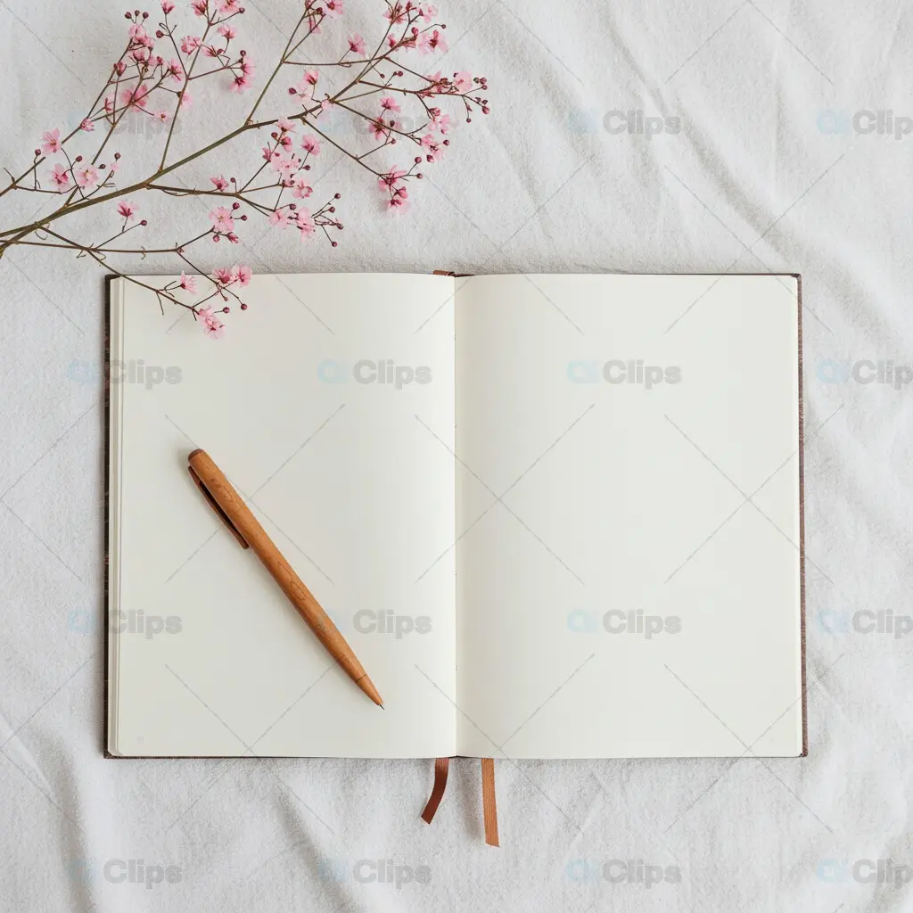 Elegant Instagram Mockup with Floral Accents
