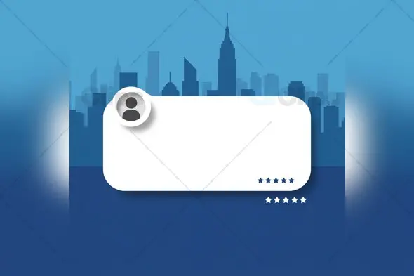NYC Skyline Social Media Review Template
