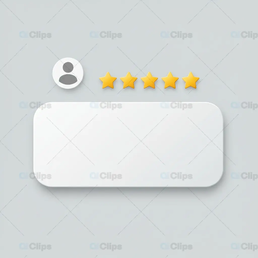 Minimal 5-Star Rating Instagram Review Template