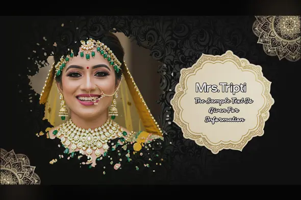 Ornate Frame Portrait Template with Edius 8 Pro