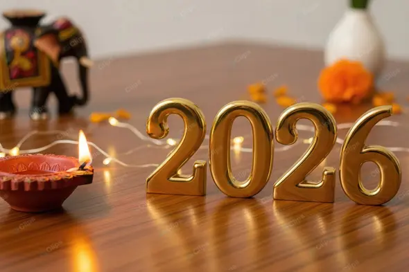 Festive Welcome to the Year 2026