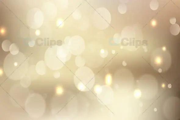 Golden Bokeh Lights Background