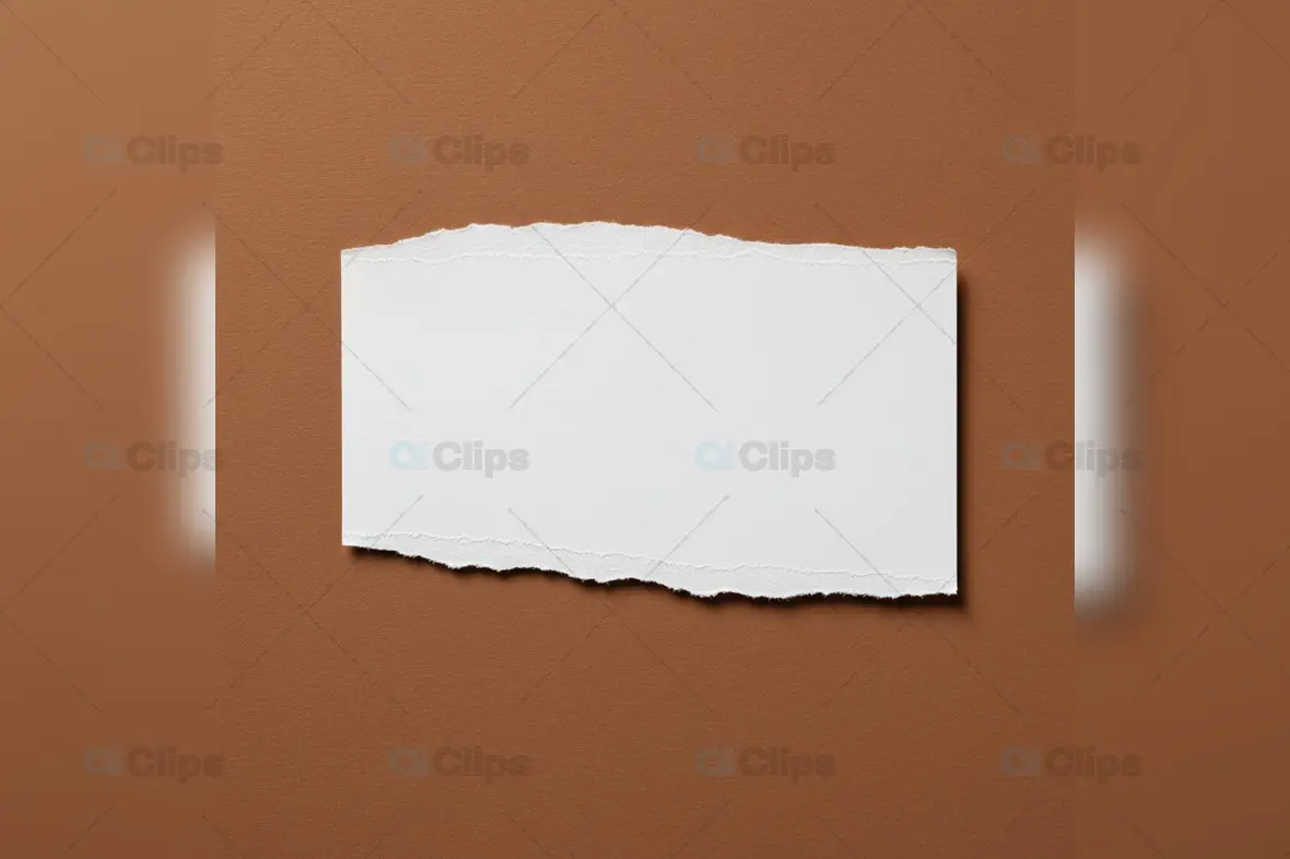 Stylish Instagram Mockup with Torn Paper Effect