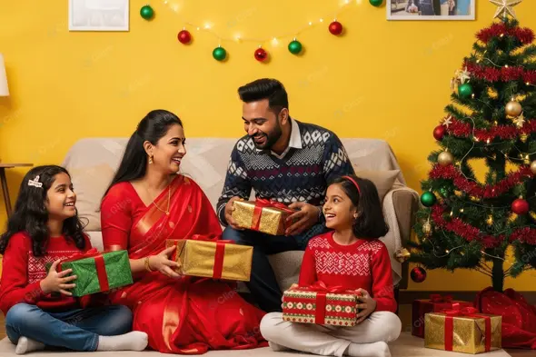 Warm Family Moments with Holiday Gifts