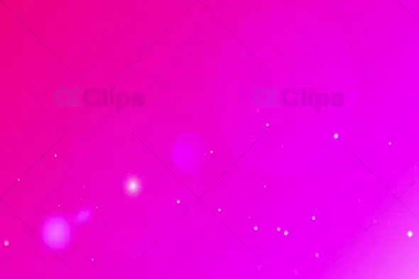Vibrant Pink Lens Flare with Sparkling Particles