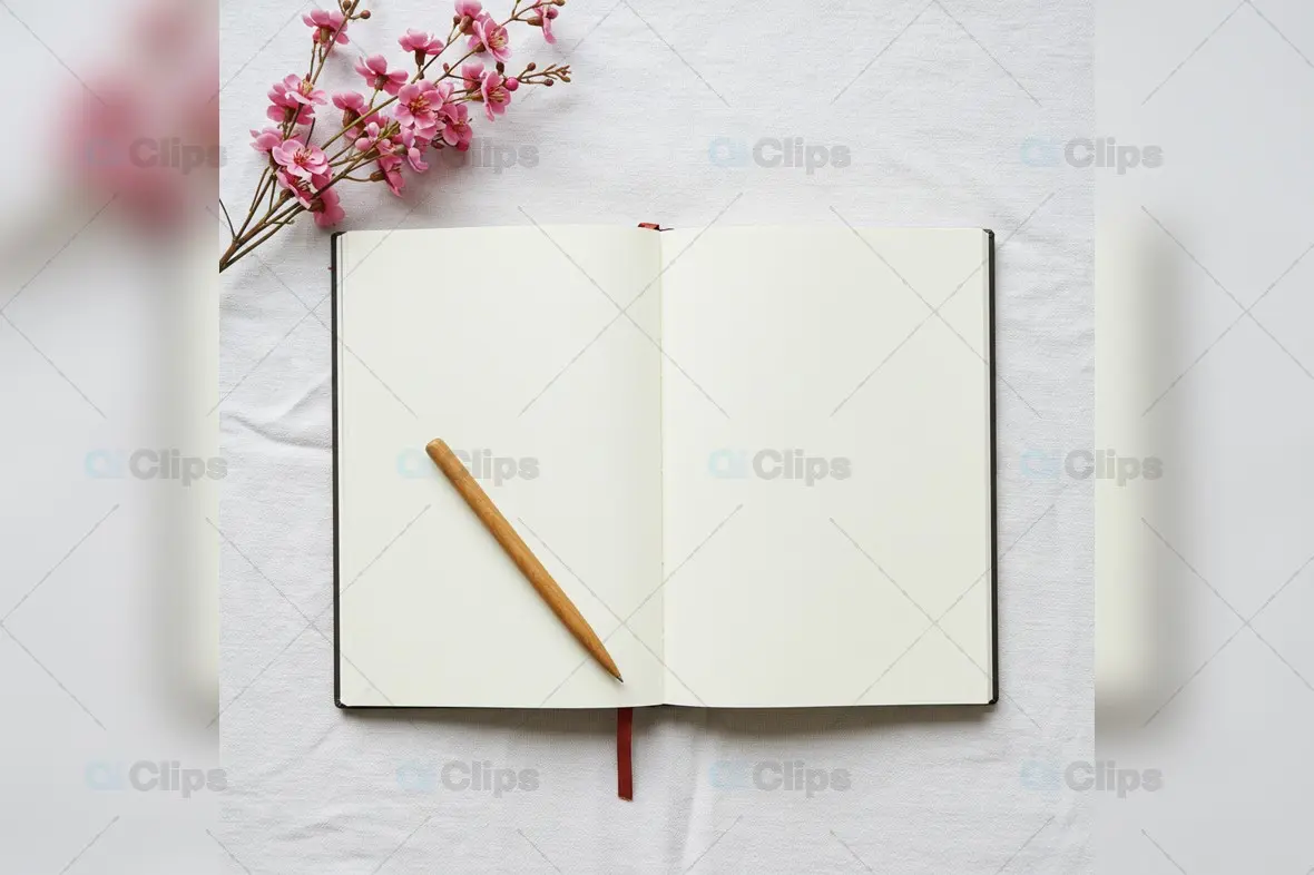 Elegant Instagram Mockup with Floral Accent