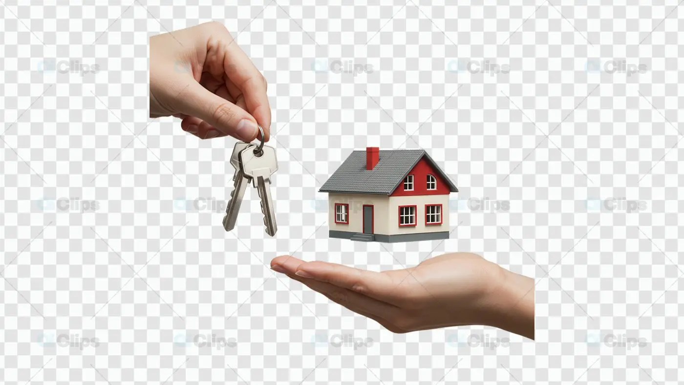 Keys to Your Dream Home PNG  Transparent Background