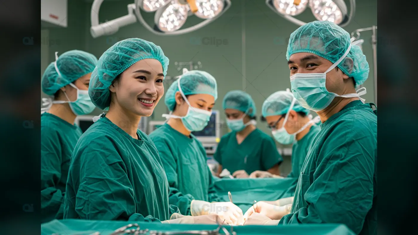 Surgical Team A Dedicated Medical Team in the Operating Room