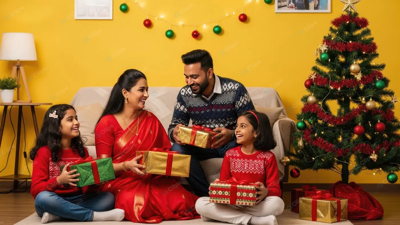 Warm Family Moments with Holiday Gifts