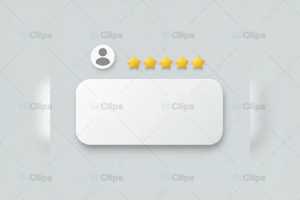 Minimal 5-Star Rating Instagram Review Template