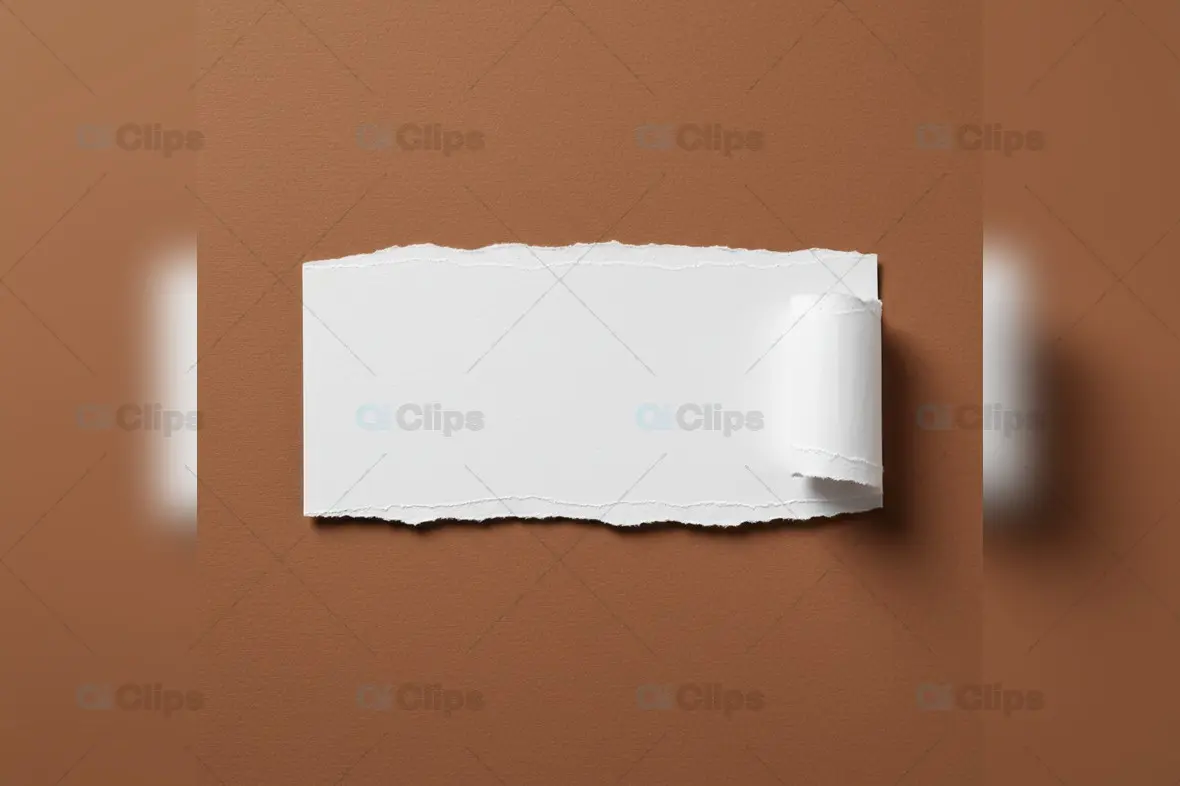 Stylish Instagram Mockup with Torn Paper Design