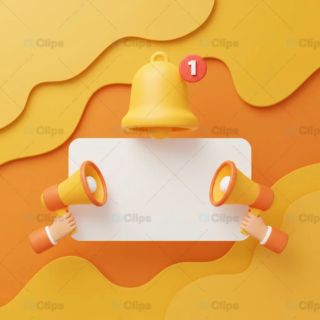 Vibrant Instagram Mockup with Notification Elements