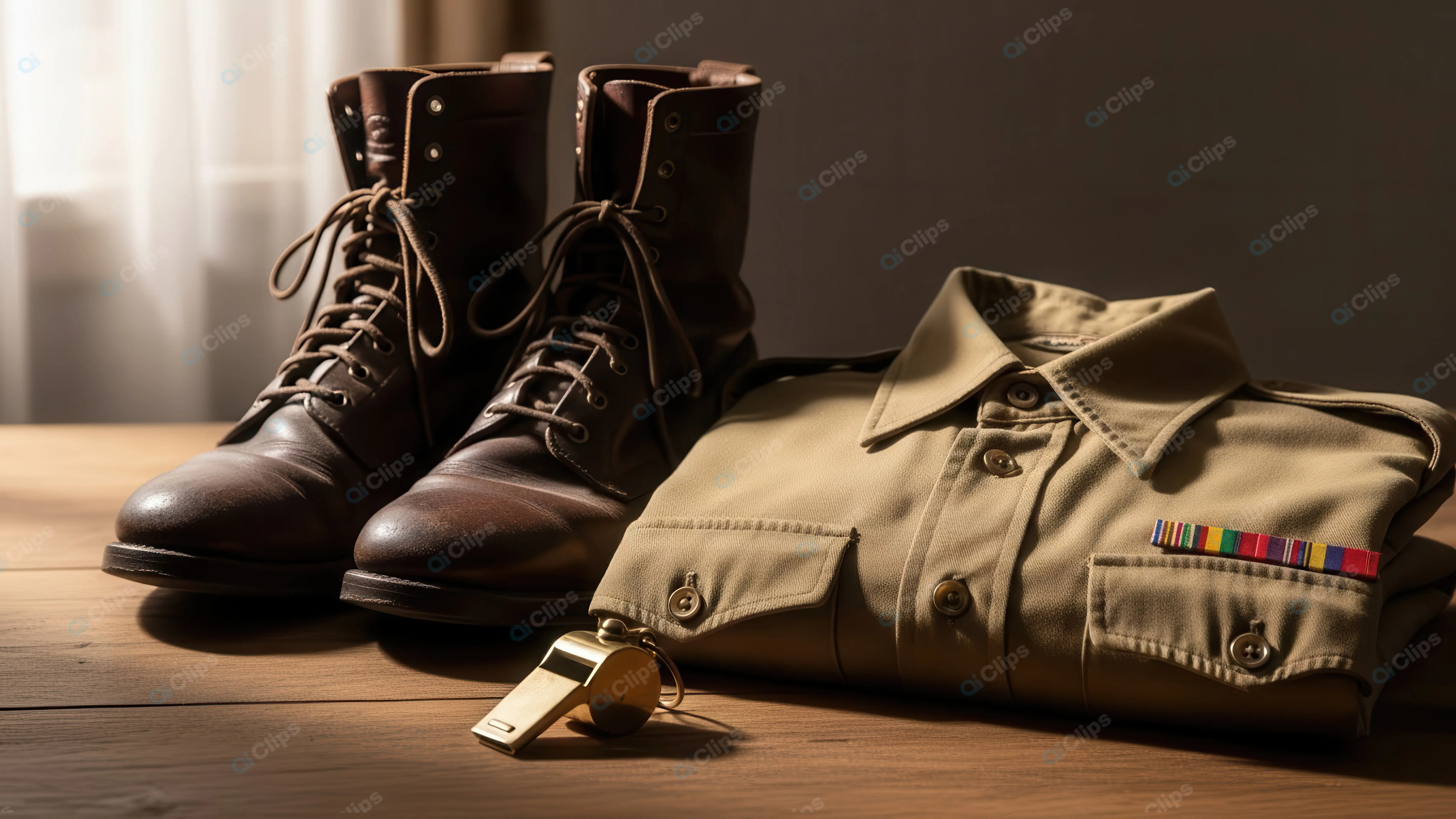 Tribute to Service Uniform and Boots