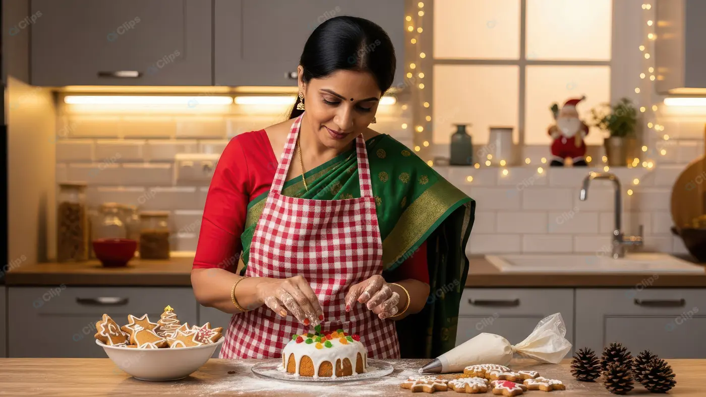 Joyful Preparation of Festive Desserts